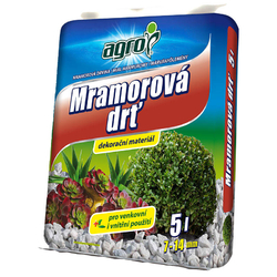 Mramorová drť (7-14 mm) 5L