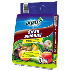 AGRO Síran amonný 3 kg AGRO Síran amonný 3 kg