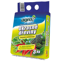 AGRO Hnojivo pro okrasné dřeviny 3 Kg AGRO Hnojivo pro okrasné dřeviny 3 Kg