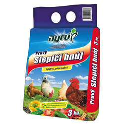 AGRO Pravý slepičí hnůj - 3Kg AGRO Pravý slepičí hnůj - 3Kg