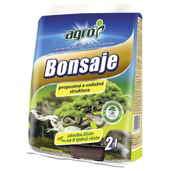 AGRO Substrát pro bonsaje 2L AGRO Substrát pro bonsaje 2L