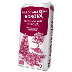 AGRO Mulčovací kůra borová 70L AGRO Mulčovací kůra borová 70L