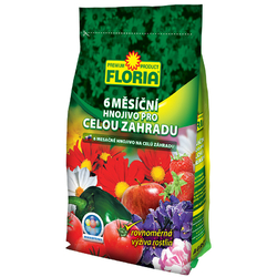 FLORIA 6 Měsíční hnojivo pro celou zahradu - 500 g FLORIA 6 Měsíční hnojivo pro celou zahradu - 500 g