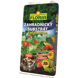 FLORIA Zahradnický substrát s mykorhizou 50L FLORIA Zahradnický substrát s mykorhizou 50L