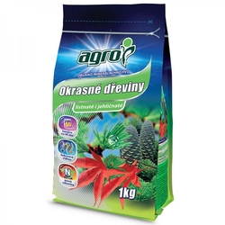 AGRO Organo-minerální hnojivo okrasné dřeviny 1 kg AGRO Organo-minerální hnojivo okrasné dřeviny 1 kg