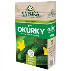 NATURA Přírodní hnojivo pro okurky, cukety a dýně 1,5 kg NATURA Přírodní hnojivo pro okurky, cukety a dýně 1,5 kg