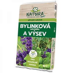 NATURA Substrát bylinková zahrádka a výsev 10L