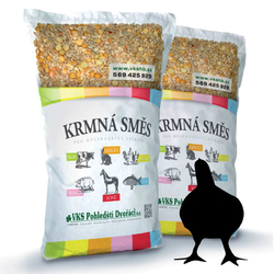Krmná směs pro brojlery BR3 Plus - granule
