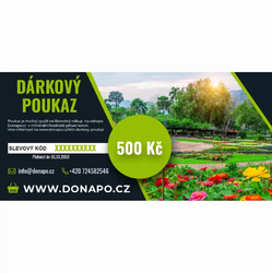 Dárkový pokaz 500 Kč