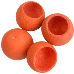 Dekorace - Bell cup 4-5 cm - oranžový 50 ks