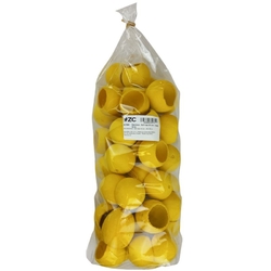 Dekorace - Bell cup 4-5 cm - žlutý 50 ks balení