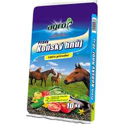 AGRO Koňský hnůj - 10Kg AGRO Koňský hnůj - 10Kg
