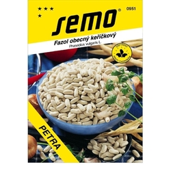 Fazol obecný keříčkový na suchá semena - Cannellino 40g (Petronila) Fazol obecný keříčkový na suchá semena - Cannellino 40g (Petronila)