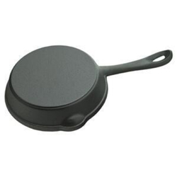 Grilovací pánev s držadlem LITINA 16 cm