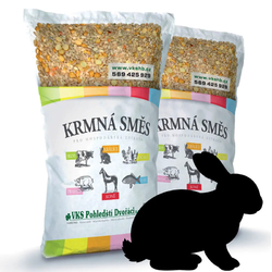 Granule pro králíky KKV Probiostan "A" 10 kg Granule pro králíky KKV Probiostan "A" 10 kg