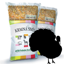 Krmná směs pro krůty KR1 Plus - sypká