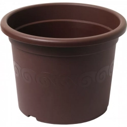 Obal a květináč Narcis - čokoládový Obal a květináč Narcis - čokoládový