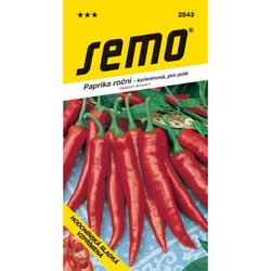 Paprika roční kořeninová sladká Hodonínská (Kora Zel) Paprika roční kořeninová sladká Hodonínská (Kora Zel)