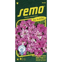 Petunie mnohokvětá - Dot Star Deep Pink F1 Petunie mnohokvětá - Dot Star Deep Pink F1