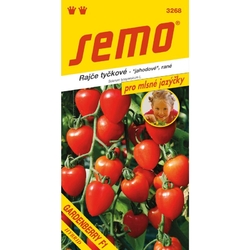 Rajče tyčkové jahodové - Gardenberry F1 - série JAZÝČKY Rajče tyčkové jahodové - Gardenberry F1 - série JAZÝČKY