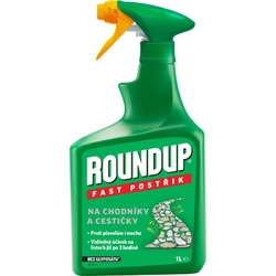 Roundup Fast bez glyfosátu - 1L rozprašovač chodníky EVERGREEN Roundup Fast bez glyfosátu - 1L rozprašovač chodníky EVERGREEN