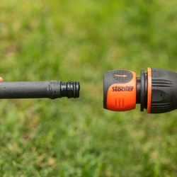 Spojka pro připojení zahradní hadice pr. 13 - 16 mm (5 ks) Stocker - aplikace