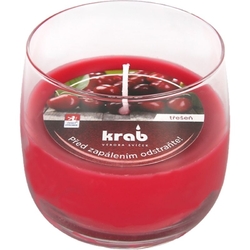 Svíčka sklo - aroma třešeň 125 g