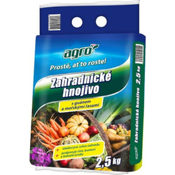 AGRO Zahradnické hnojivo - 2,5 kg AGRO Zahradnické hnojivo - 2,5 kg