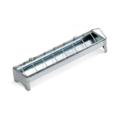 Žlabové krmítko pro kuřata pozinkované CF 031.10 - 7,5x30cm Žlabové krmítko pro kuřata pozinkované CF 031.10 - 7,5x30cm