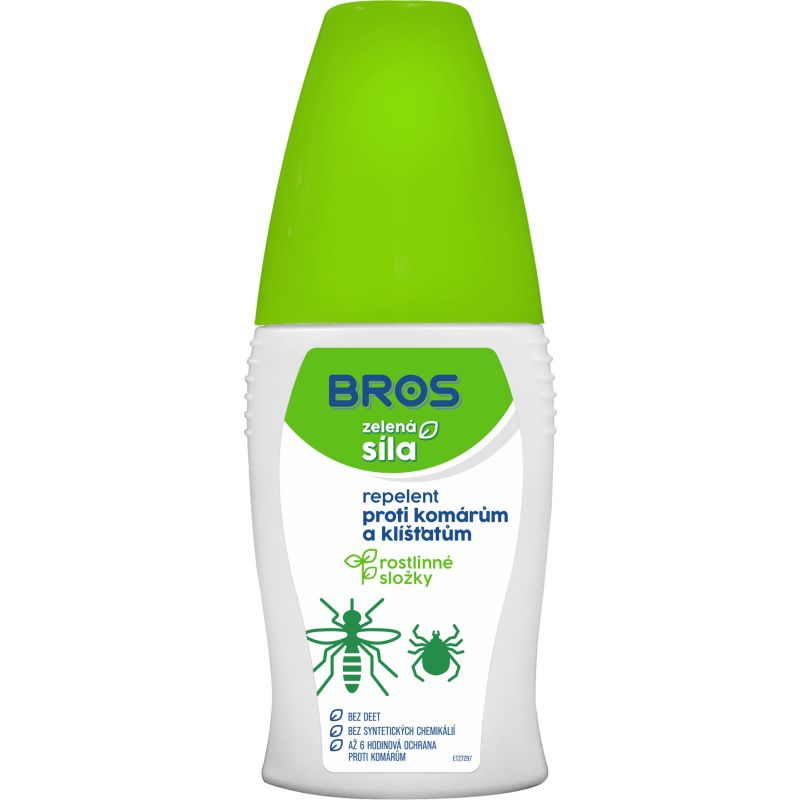 Bros - Zelená síla repelent proti komárům a klíšťatům 50 ml