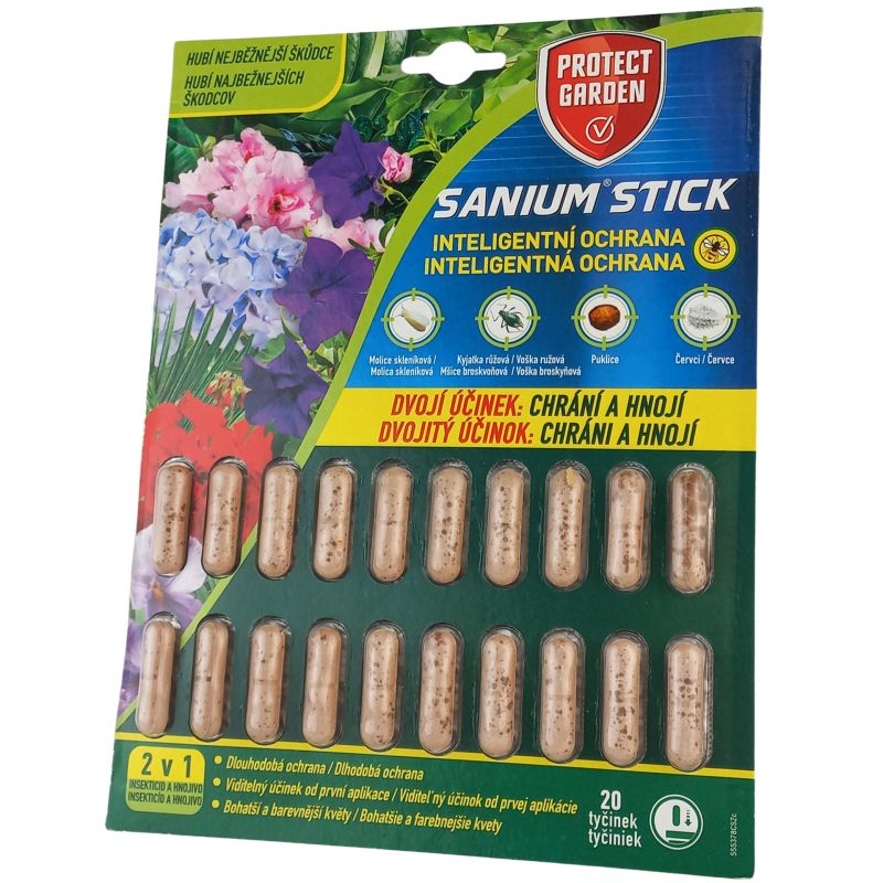 Tyčinky - Sanium Stick insekticidní 20 ks PG SBM